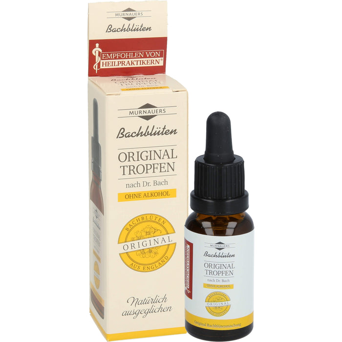 MURNAUERS Bachblüten Original Tropfen nach Dr. Bach, 20 ml Solution