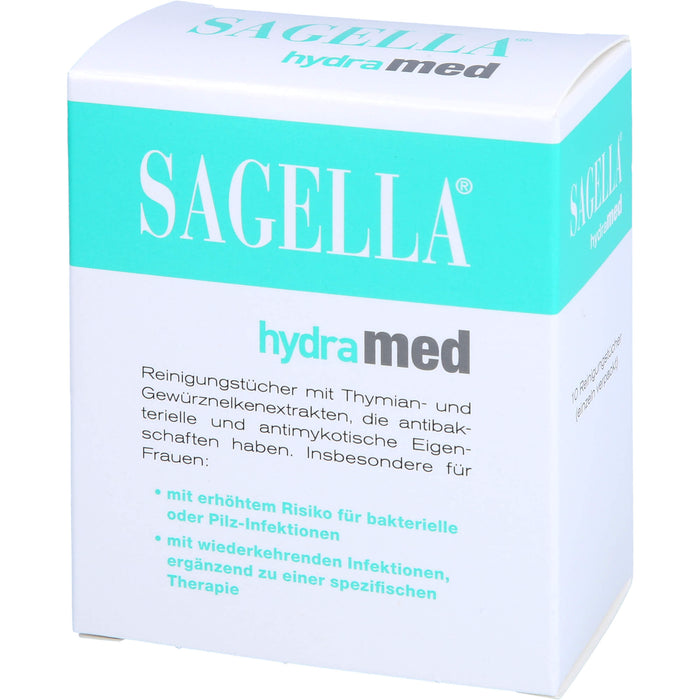 Sagella hydramed, 10 pcs. Cloths
