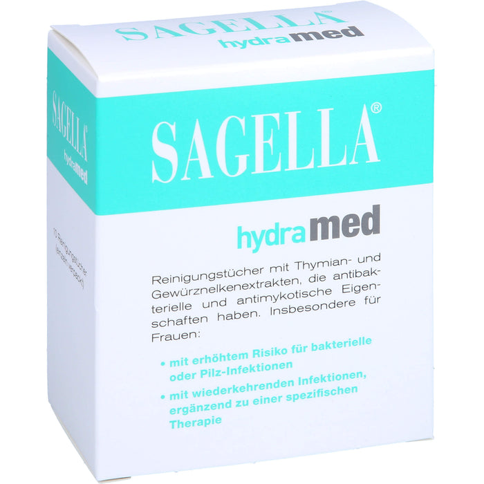 Sagella hydramed, 10 pcs. Cloths