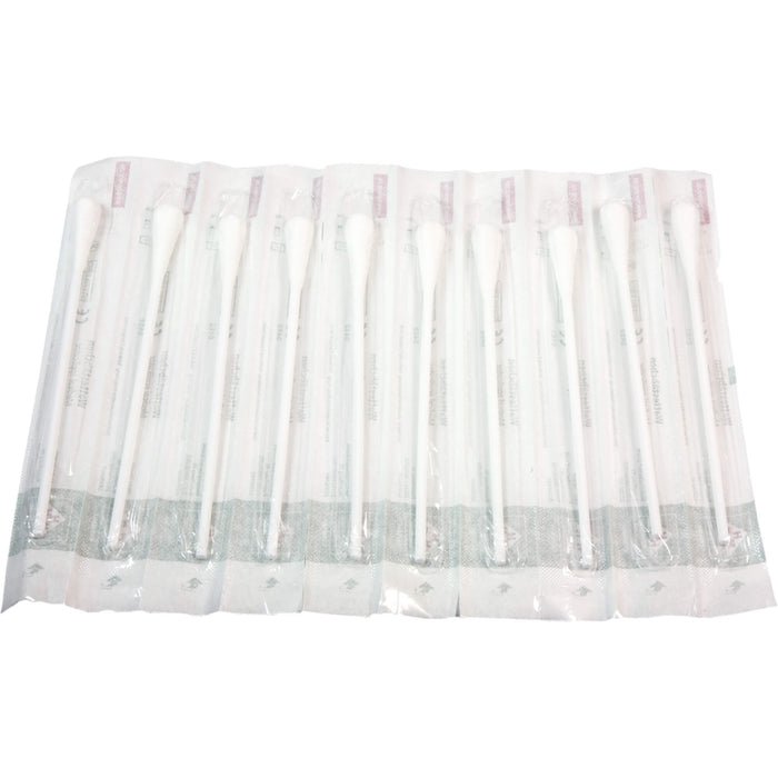 WATTESTÄBCHEN steril Kunstst.15cm kleiner Kopf, 10X1 St 