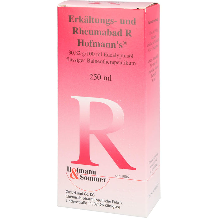 Erkältungs- und Rheumabad R Hofmann's®, 250 ml BAD