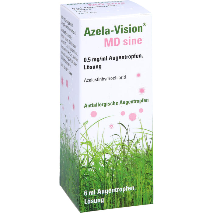 Azela-Vision  MD sine 0,5 mg/ml Augentropfen, Lösung, 6 ml Solution