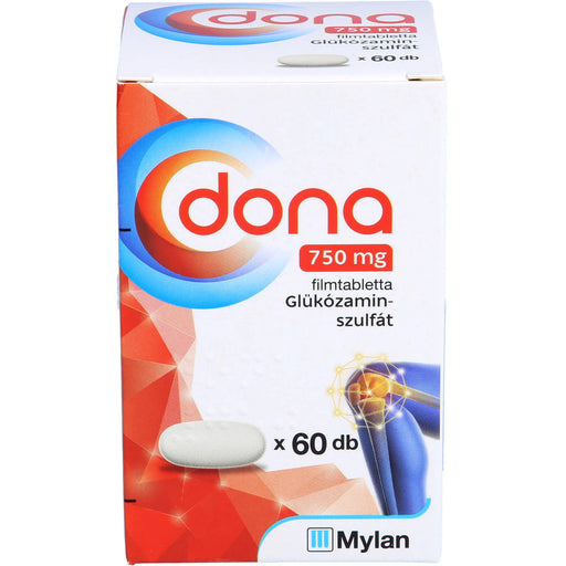 Dona 750 mg kohlpharma Filmtabletten bei leichter bis mittelstarker Arthrose des Kniegelenks, 60 St. Tabletten