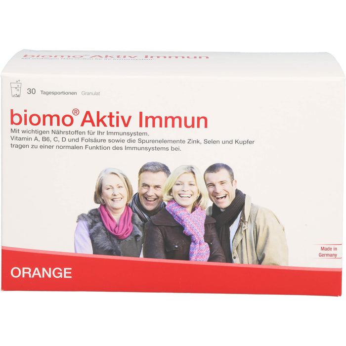 biomo Aktiv Immun Granulat Tagesportionen, 30 St. Beutel