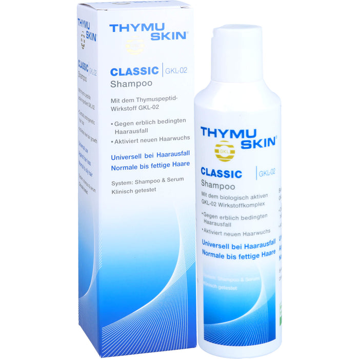 THYMUSKIN Classic Shampoo bei Haarausfall, 200 ml Shampoing