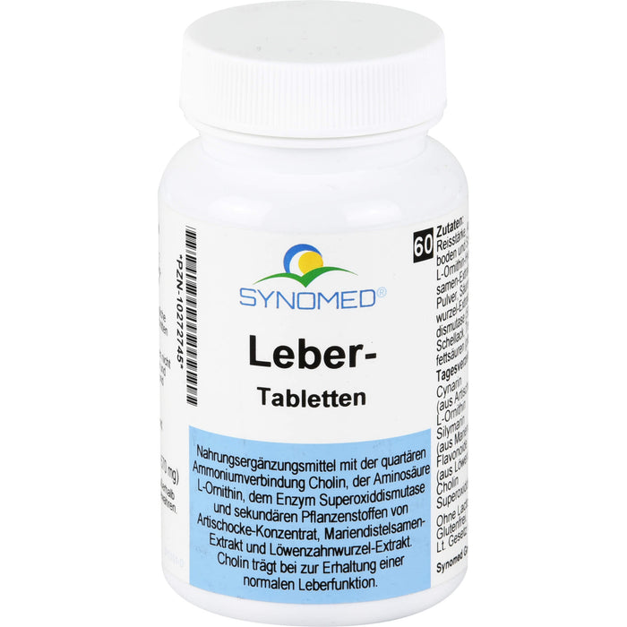 SYNOMED Leber Tabletten, 60 St. Tabletten