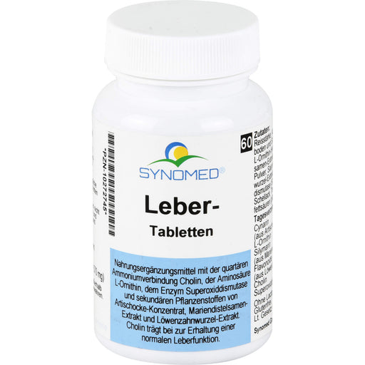 SYNOMED Leber Tabletten, 60 St. Tabletten