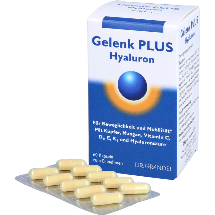 Dr. Grandel Gelenk plus Hyaluron Kapseln, 60 pc Capsules
