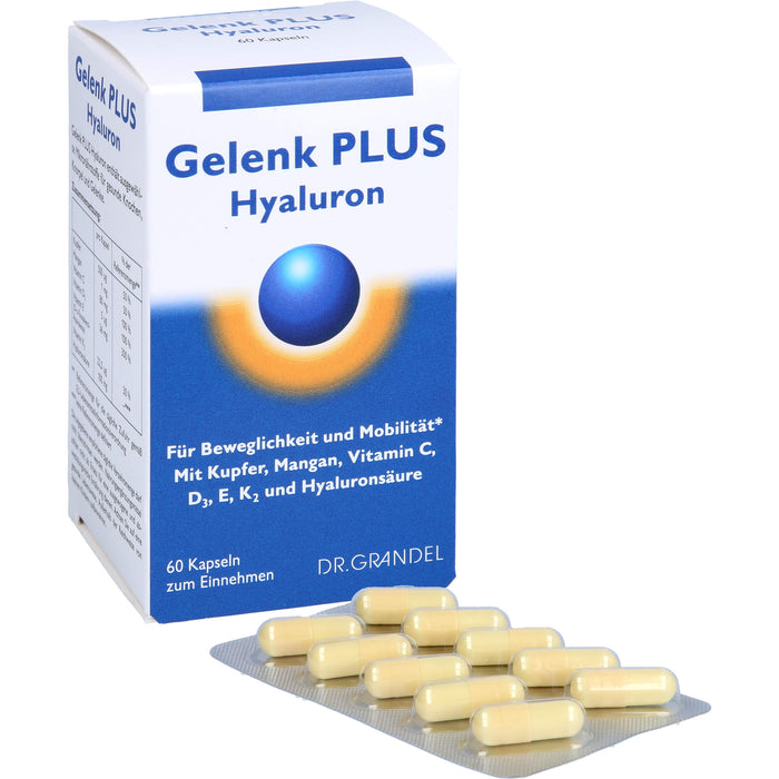 Dr. Grandel Gelenk plus Hyaluron Kapseln, 60 pcs. Capsules