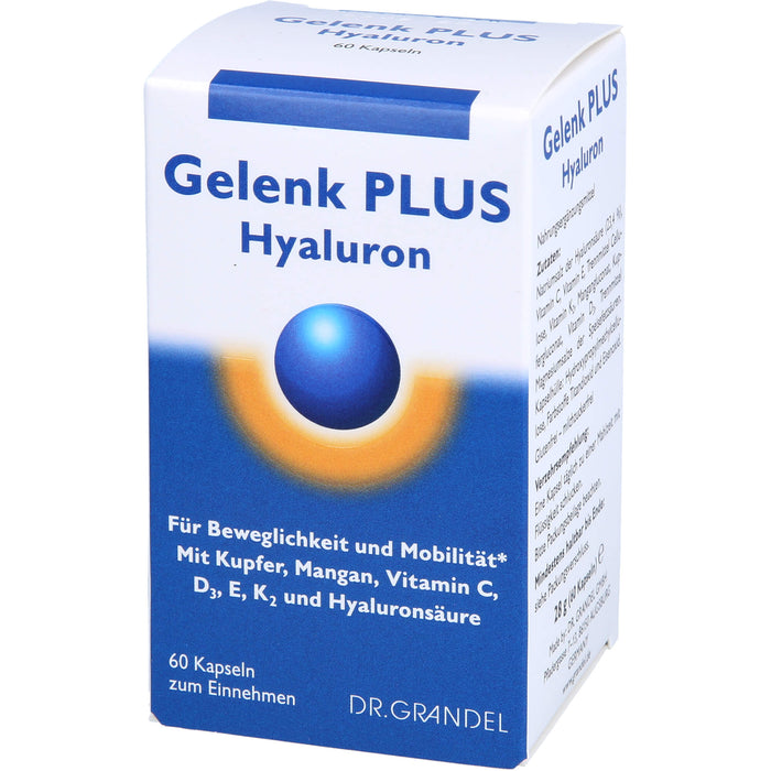 Dr. Grandel Gelenk plus Hyaluron Kapseln, 60 pc Capsules