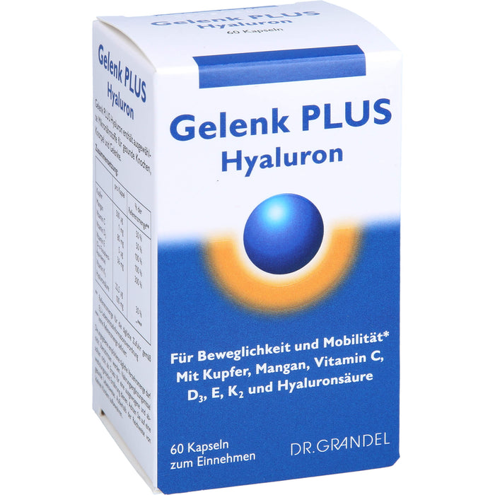 Dr. Grandel Gelenk plus Hyaluron Kapseln, 60 pcs. Capsules