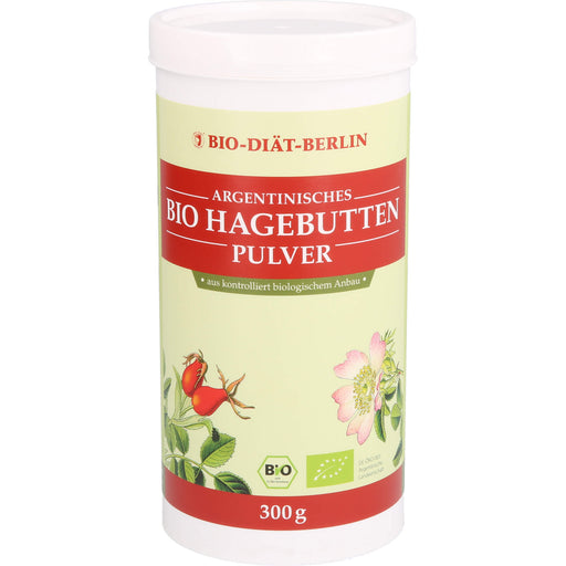 Hübner Argentinisches Bio Hagebutten Pulver, 300 g Pulver