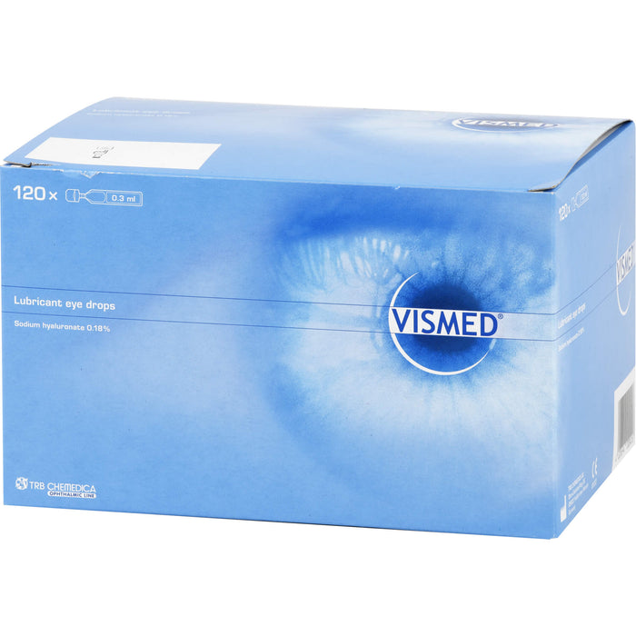 VISMED Lösung zur Benetzung von trockenen Augen, 120 St. Einzeldosispipetten