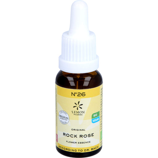 LEMON PHARMA Bachblüten No. 26 Rock Rose, 20 ml Lösung