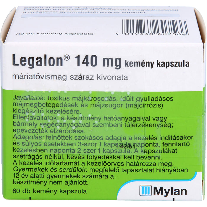 Legalon forte axicorp Hartkapseln, 60 St. Kapseln