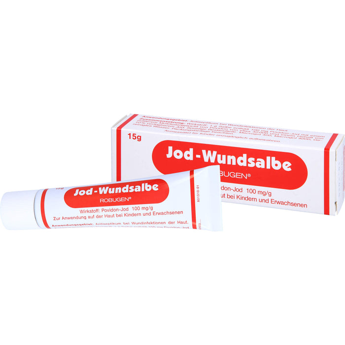 ROBUGEN Jod-Wundsalbe, 15 g Ointment