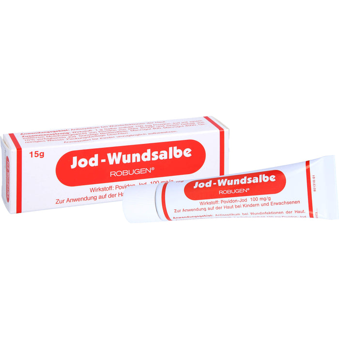 ROBUGEN Jod-Wundsalbe, 15 g Ointment