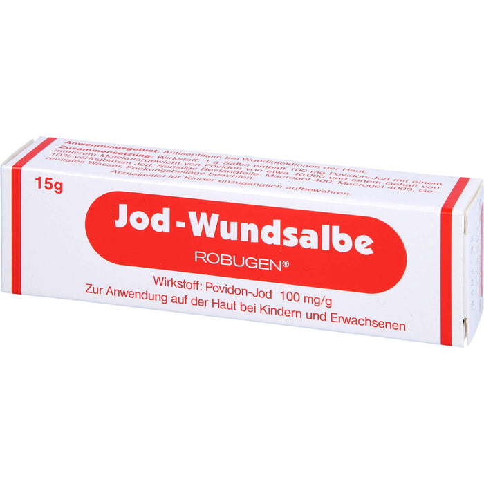 ROBUGEN Jod-Wundsalbe, 15 g Ointment