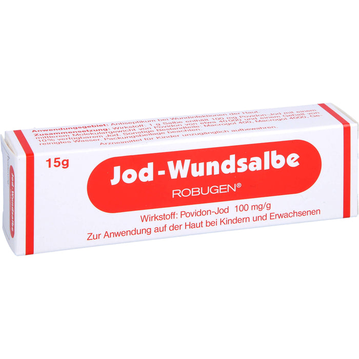 ROBUGEN Jod-Wundsalbe, 15 g Ointment