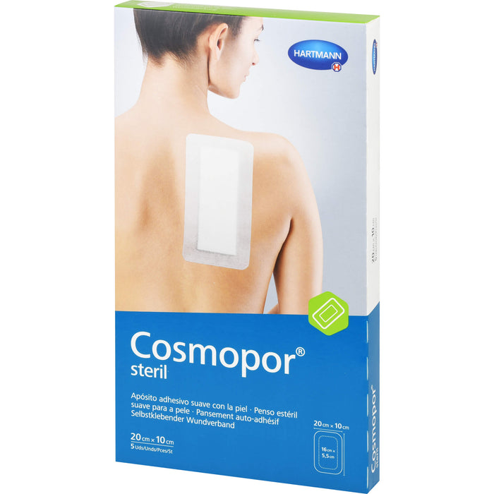 HARTMANN Cosmopor steril 20 x 10 cm selbstklebender Wundverband, 5 pcs. Patch