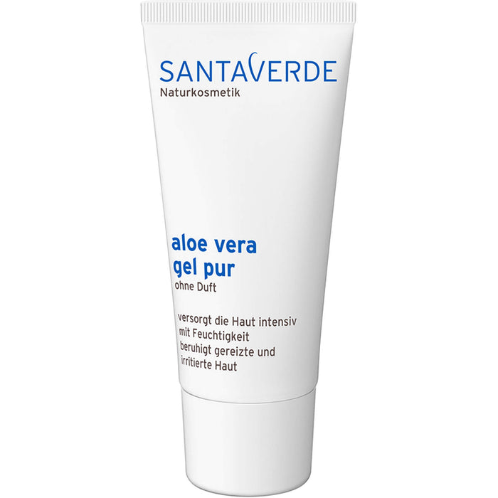 SANTAVERDE Aloe Vera Gel pur ohne Duft, 50 ml Gel