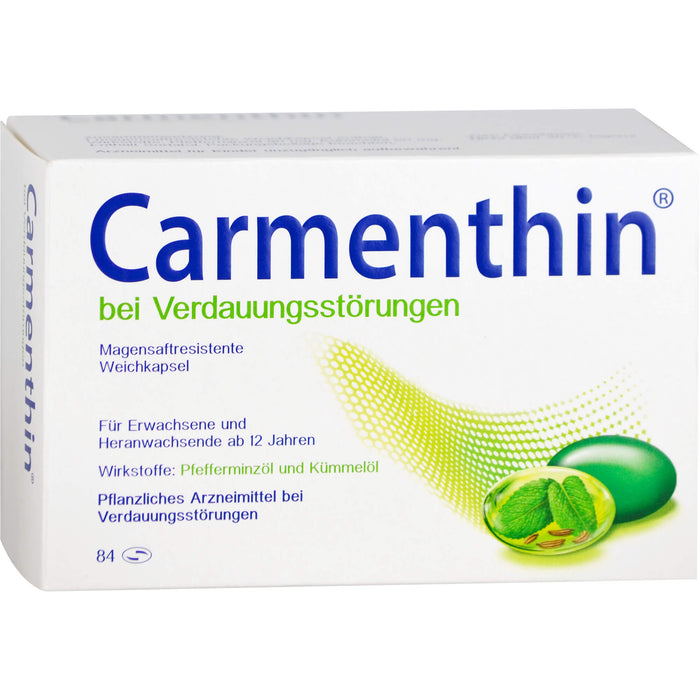 Carmenthin Weichkapseln bei Verdauungsstörungen, 84.0 St. Kapseln