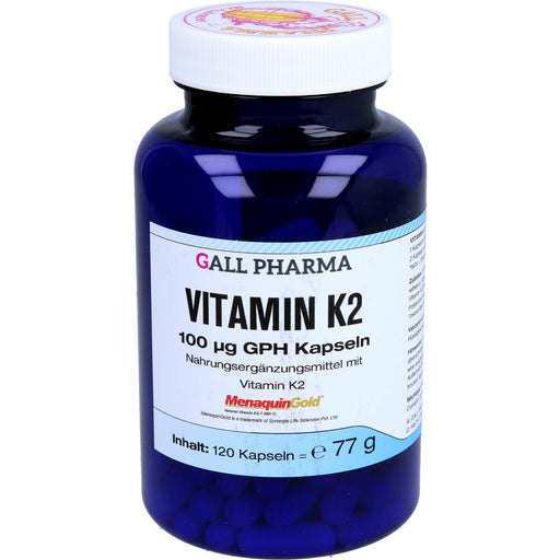 GALL PHARMA Vitamin K2 100 µg GPH Kapseln, 120 St. Kapseln