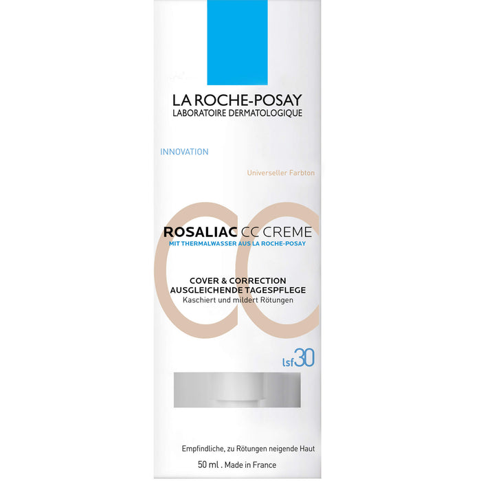 La Roche-Posay Rosaliac CC Creme kaschiert Haut-Rötungen, 50 ml Creme