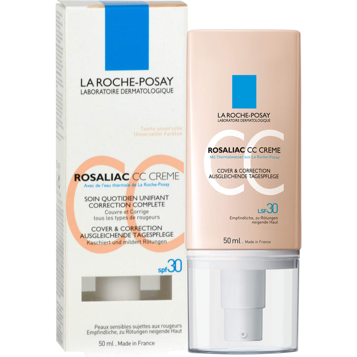 La Roche-Posay Rosaliac CC Creme kaschiert Haut-Rötungen, 50 ml Crème