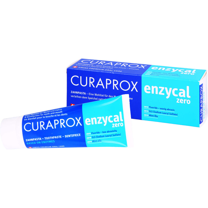 Curaprox enzycal zero Zahnpasta, 75 ml Toothpaste
