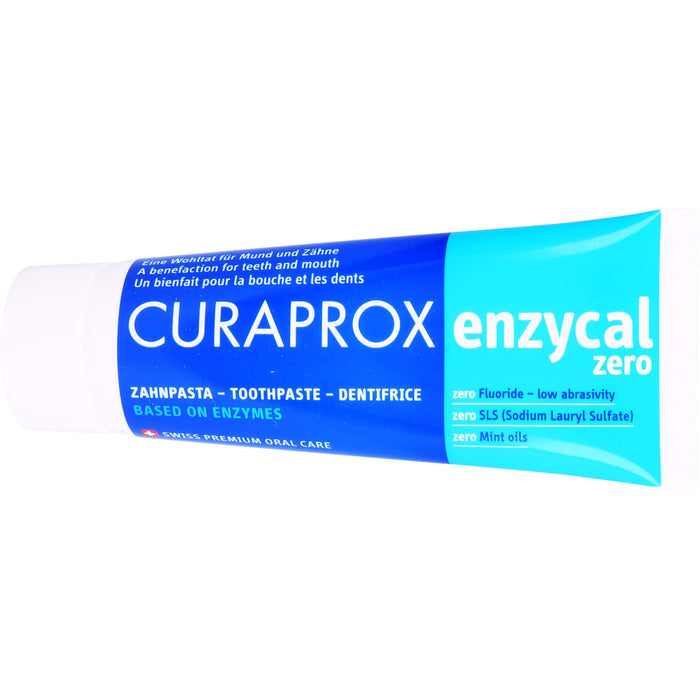 CURAPROX enzycal zero Zahnpasta, 75 ml Zahncreme