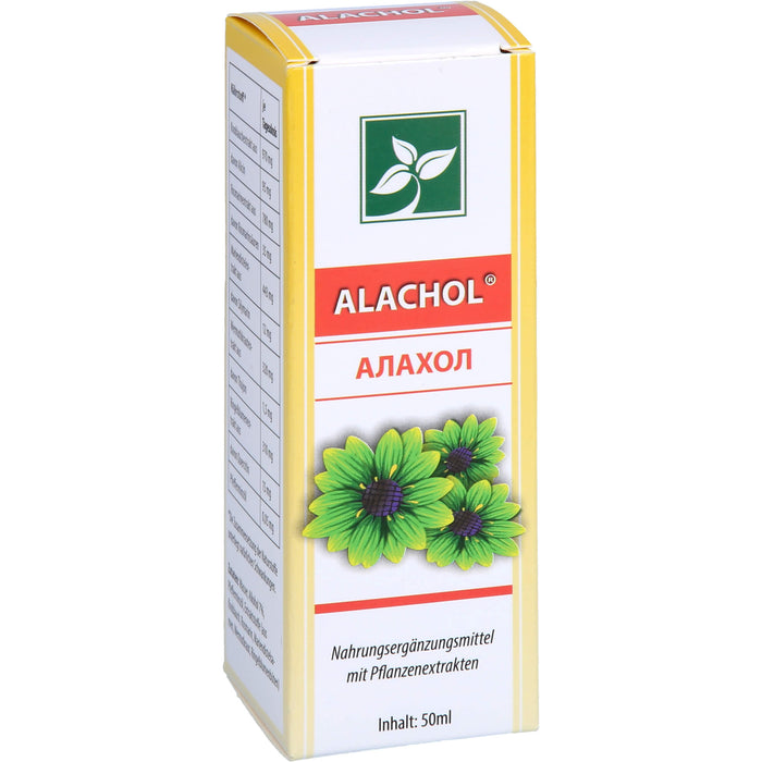 ALACHOL Tropfen Unterstützt die Selbstreinigung der Leber, 50 ml Solution