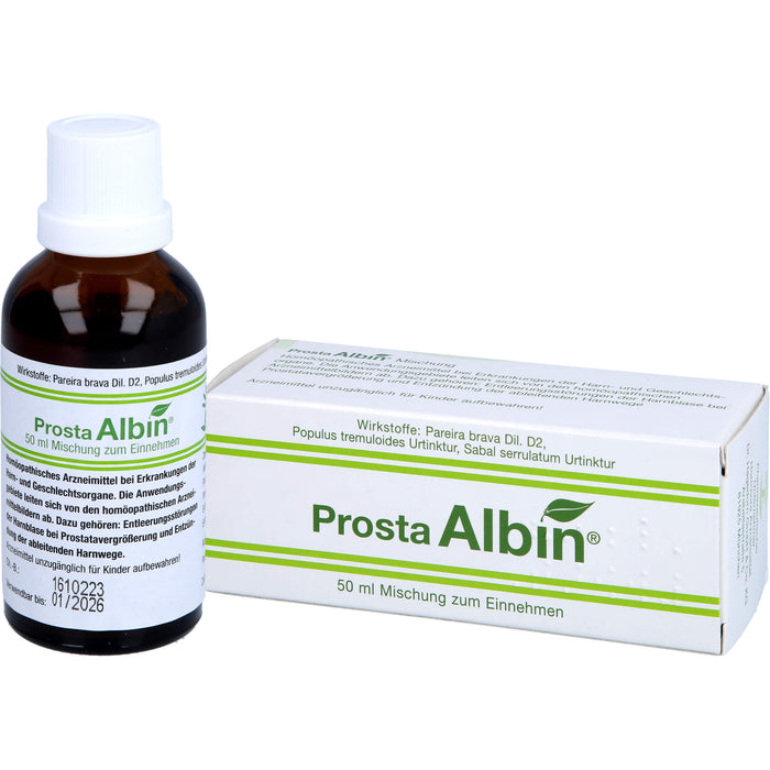 Prosta Albin Tropfen, 50 ml Solution