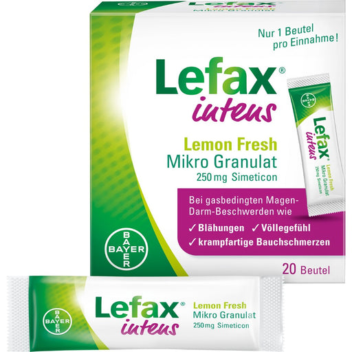 Lefax intens Lemon Fresh Mikro Granulat, 20 St. Beutel