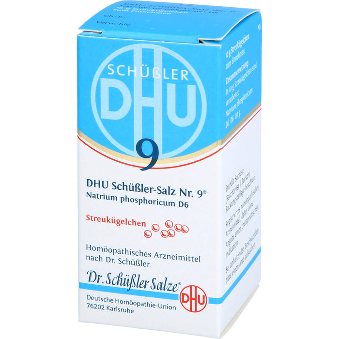 DHU Schüßler-Salz Nr. 9 Natrium phosphoricum D 6, 10 g Globules