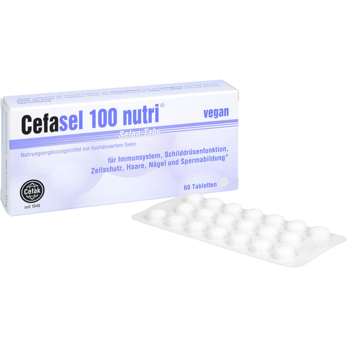 Cefasel 100 nutri  Selen-TABS, 60 St. Tabletten