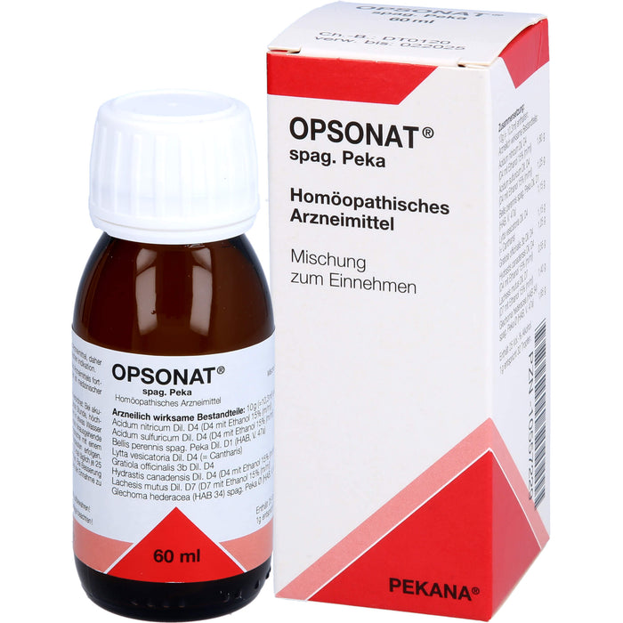 OPSONAT spag. Peka Mischung, 60 ml Solution