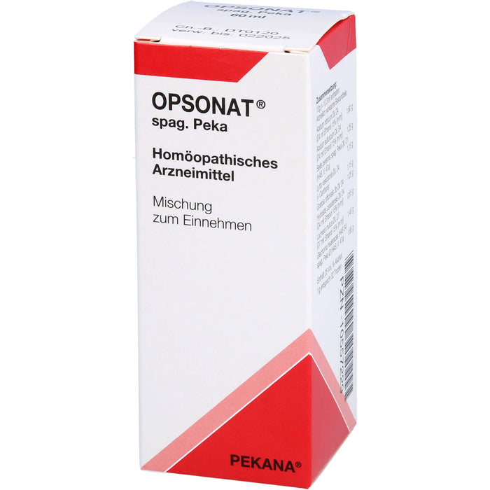 OPSONAT spag. Peka Mischung, 60 ml Solution
