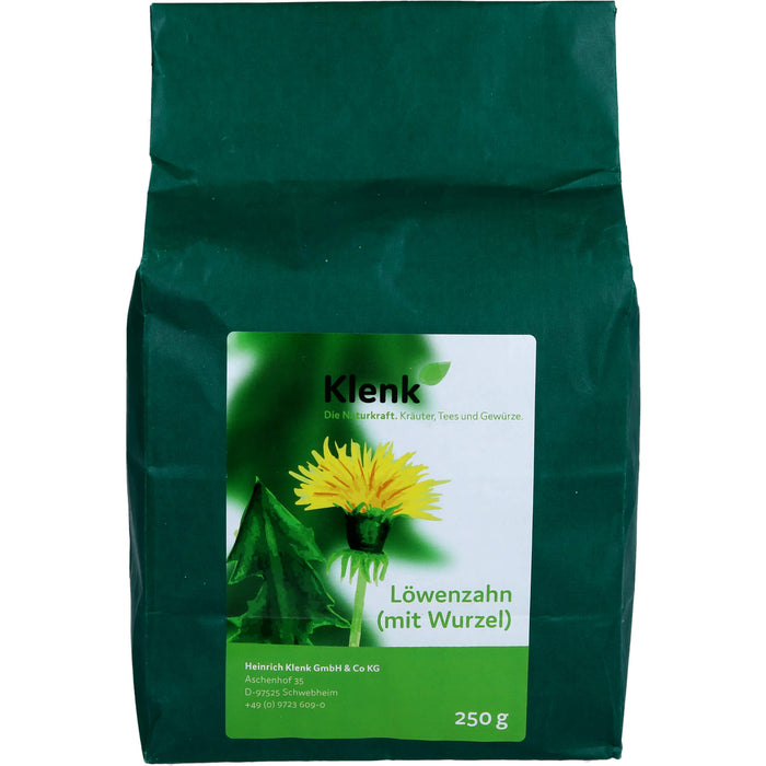 Klenk Löwenzahnwurzel mit Kraut, 250 g Tee