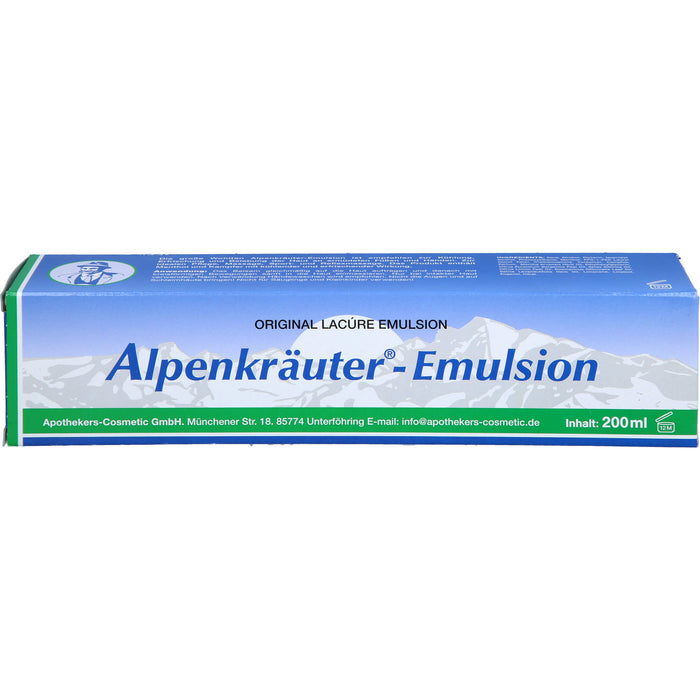 LACÚRE Alpenkräuter-Emulsion, 200.0 ml Lösung