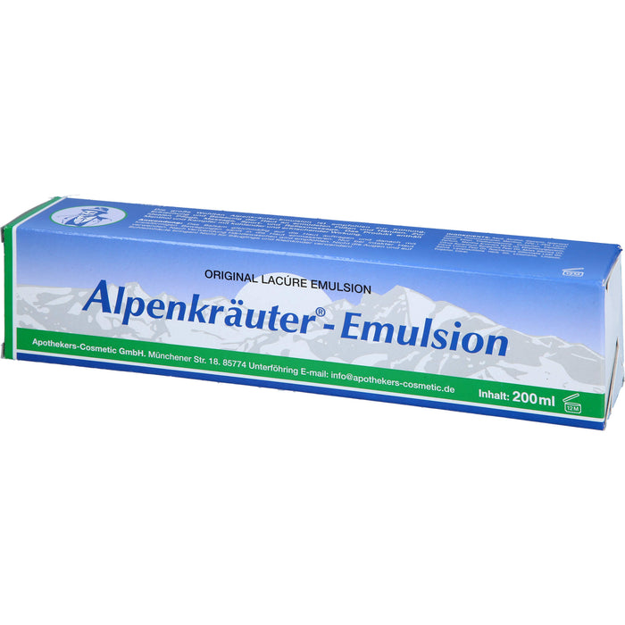 LACÚRE Alpenkräuter-Emulsion, 200 ml Solution