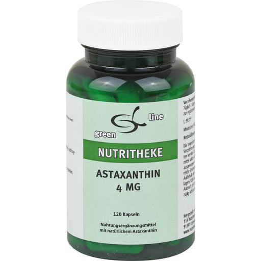 Green Line Nutritheke Astaxanthin 4 mg Kapseln, 120 St. Kapseln