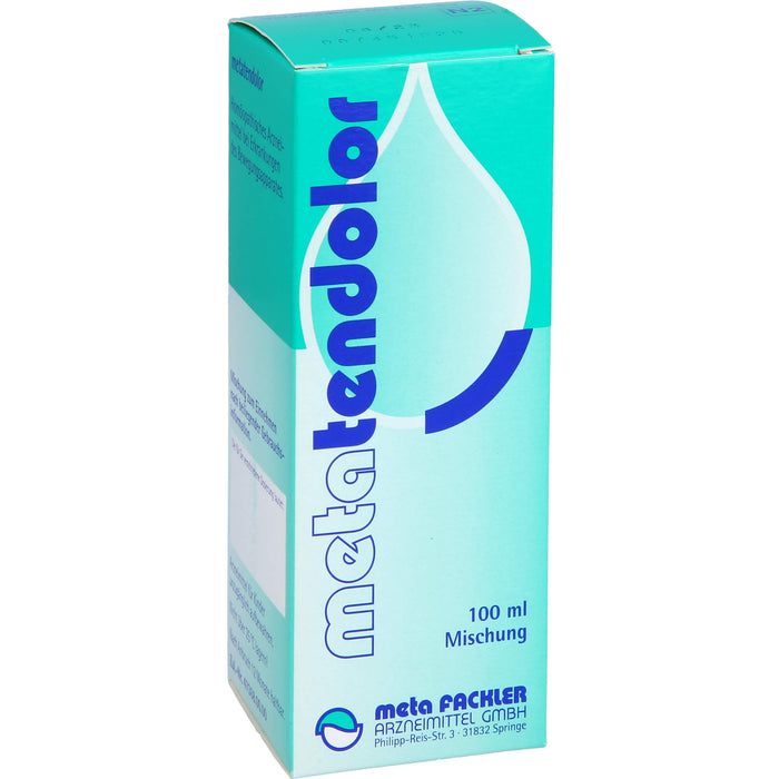 metatendolor Mischung bei Erkrankungen des Bewegungsapparates, 100 ml Solution