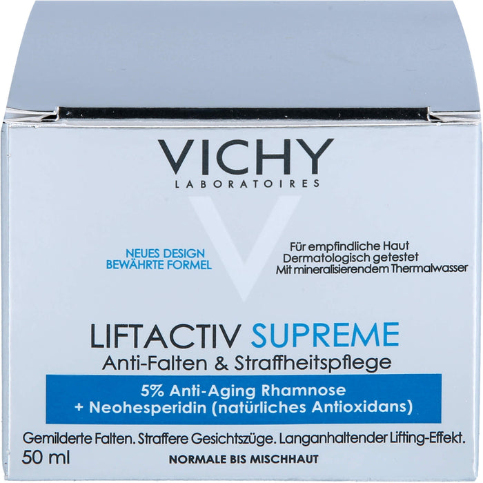 VICHY Liftactiv Hyaluron Anti-Falten & Straffheit Creme für normale bis Mischhaut, 50 ml Creme