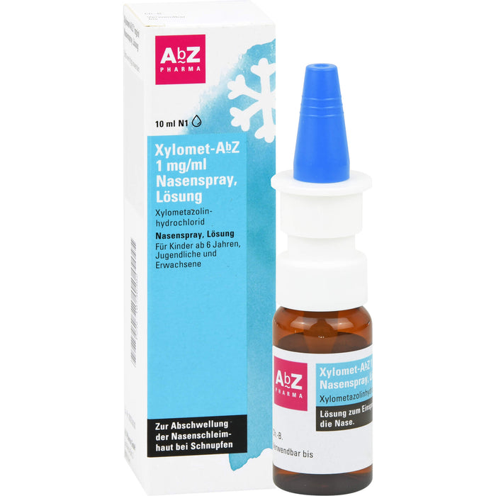 Xylomet-AbZ 1 mg/ml Nasenspray, Lösung, 10 ml NAS