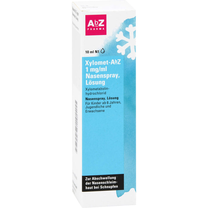 Xylomet-AbZ 1 mg/ml Nasenspray, Lösung, 10 ml NAS