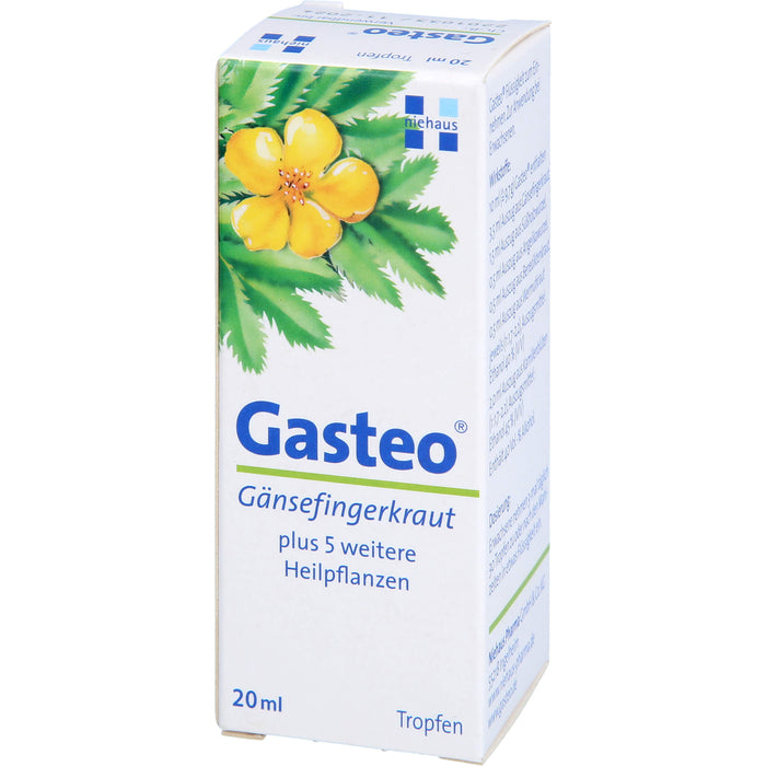 Gasteo Tropfen bei Verdauungsbeschwerden, 20 ml Solution