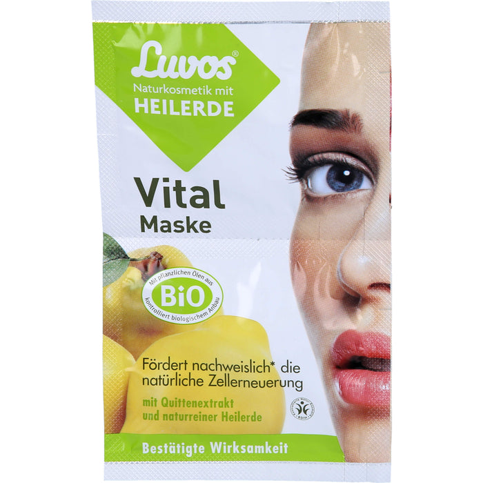 Luvos Naturkosmetik Heilerde Vital Maske, 15 ml Face mask
