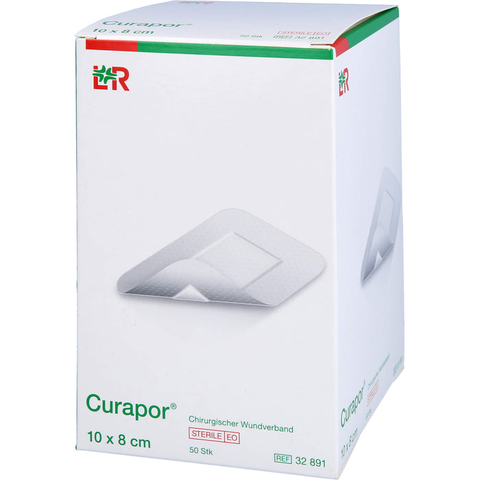Curapor Wundverband steril 10x8cm, 50 St PFL