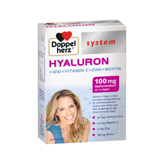 Doppelherz system HYALURON, 30 pcs. Capsules